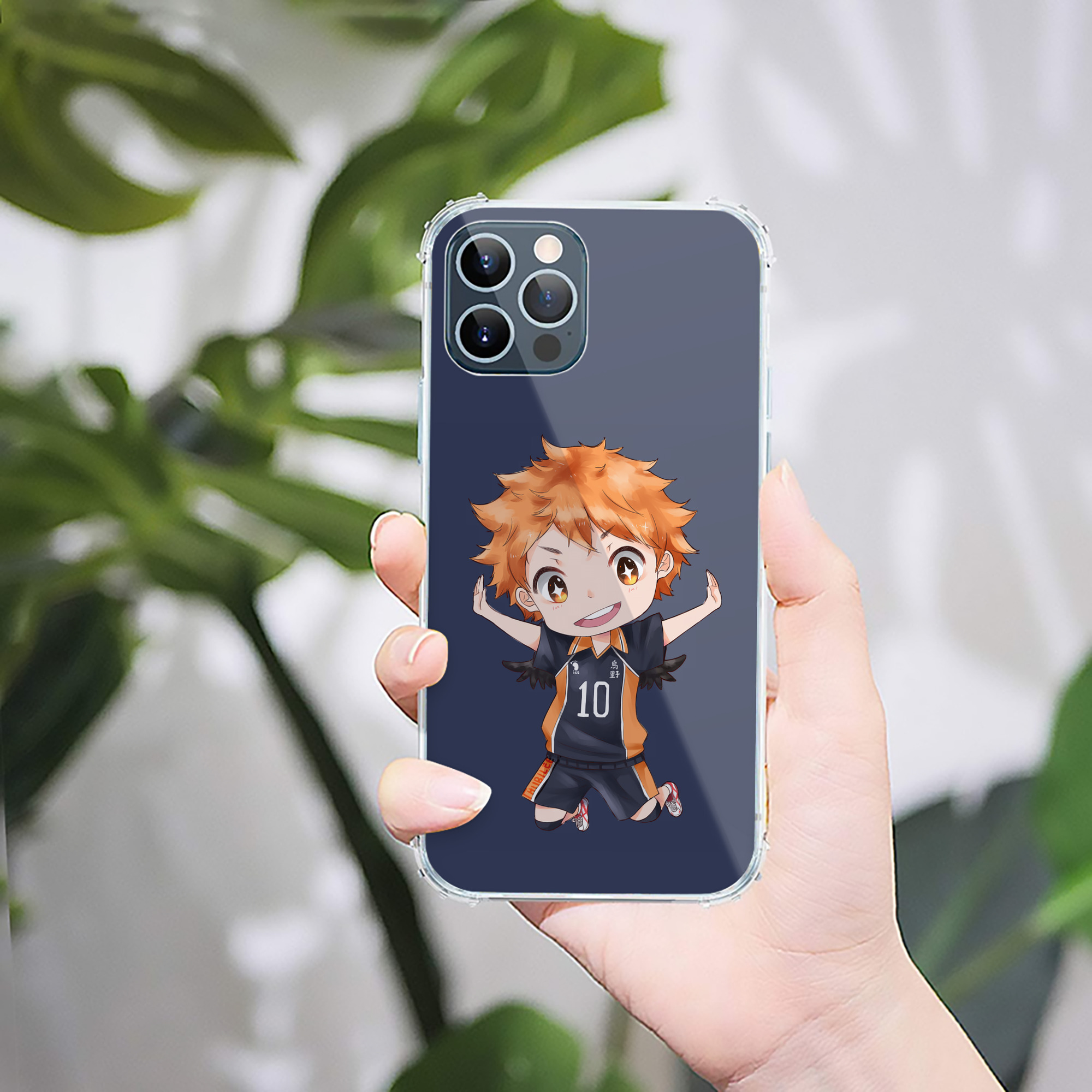（画像用） ハイキュー!! Haikyu!! 【iPhone 12シリーズ対応】透明スマホケース（クリアソフトケース）